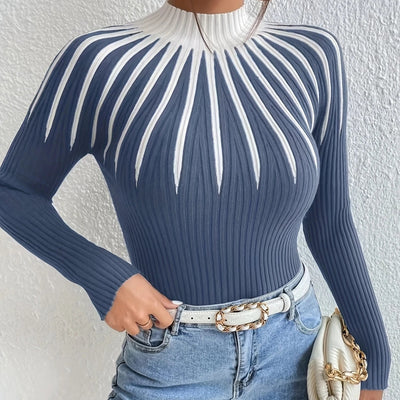 Glory™ | Elegant and versatile ribbed jumper