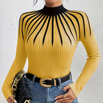 Glory™ | Elegant and versatile ribbed jumper