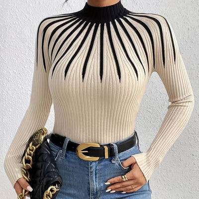 Glory™ | Elegant and versatile ribbed jumper