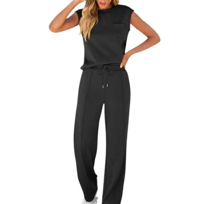 KAIYA™ | Casual Summer Soft Lounge Co-Ord