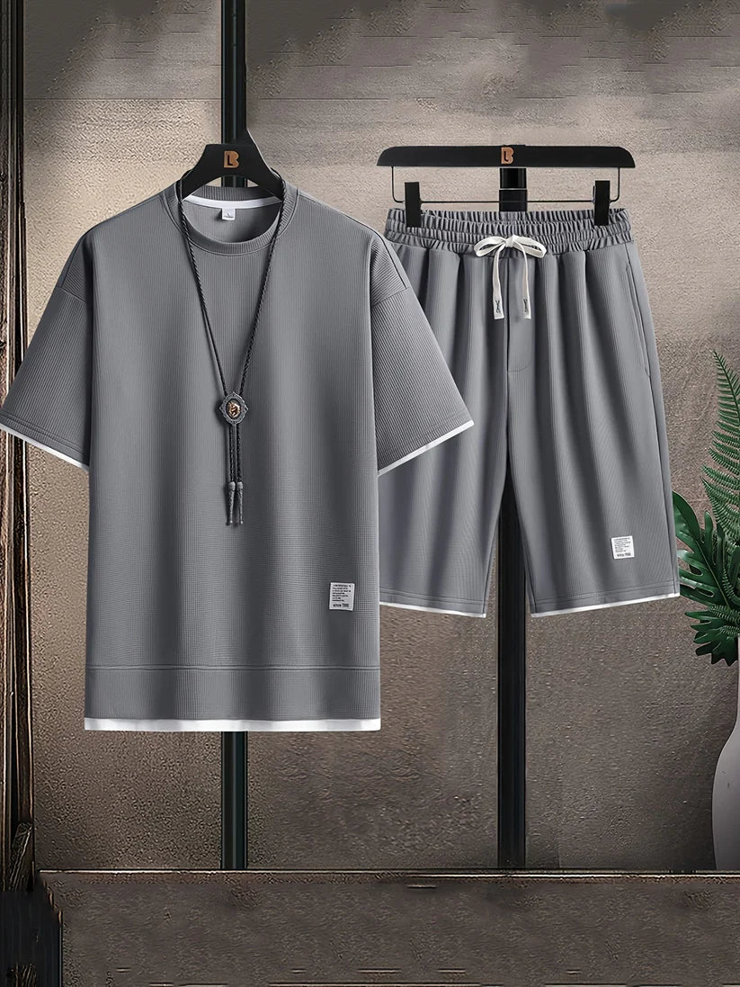 Frao™ | Men's Waffle Knit Lounge Set