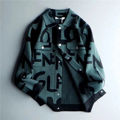 Malik™ | Vintage knitted jacket