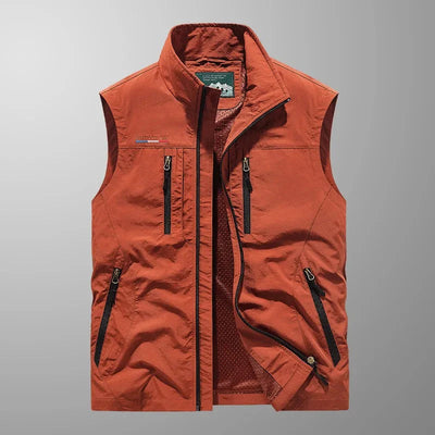 Vincent™ | Multi-Pocket Breathable Outdoor Cargo Gilet