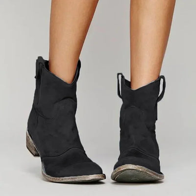 PALOMA™ | VINTAGE WESTERN ANKLE BOOTS