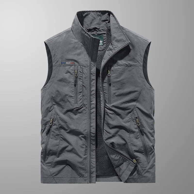 Vincent™ | Multi-Pocket Breathable Outdoor Cargo Gilet