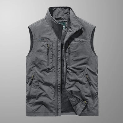 Vincent™ | Multi-Pocket Breathable Outdoor Cargo Gilet