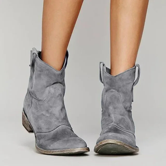 PALOMA™ | VINTAGE WESTERN ANKLE BOOTS