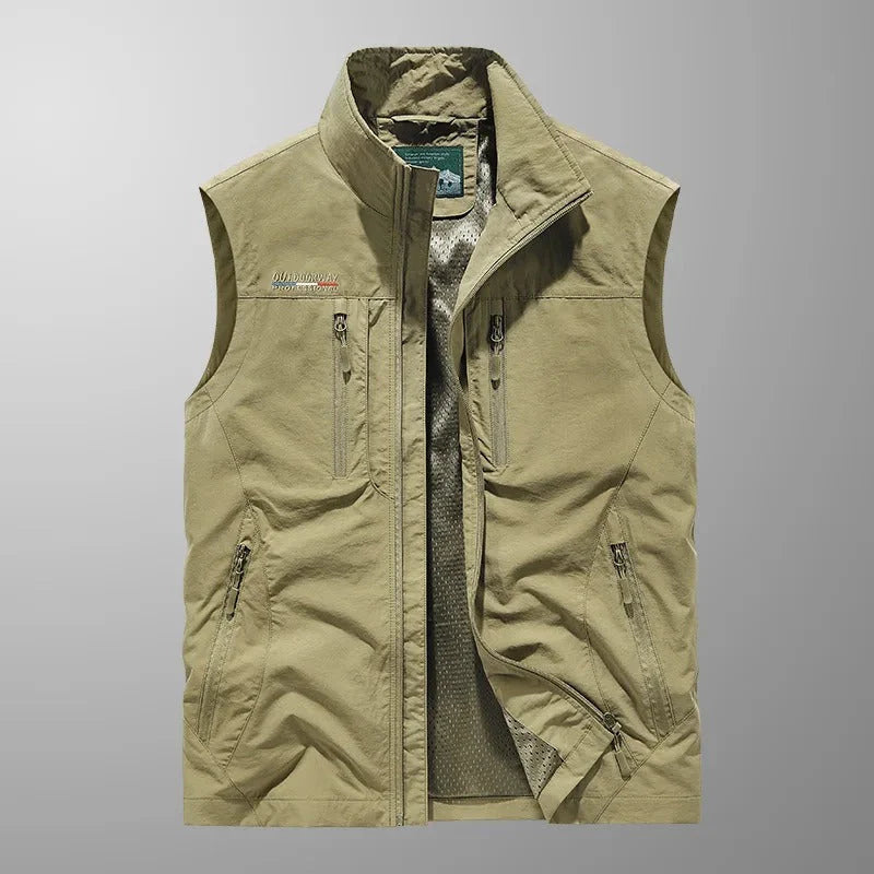 Vincent™ | Multi-Pocket Breathable Outdoor Cargo Gilet
