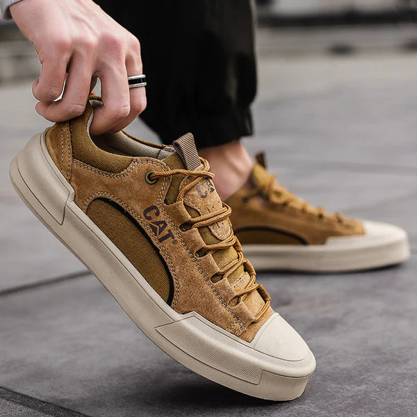 van™ | Leather Sneakers