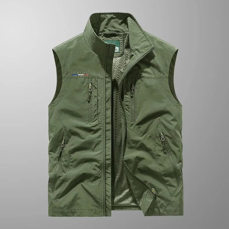 Vincent™ | Multi-Pocket Breathable Outdoor Cargo Gilet