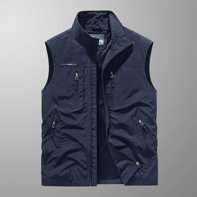 Vincent™ | Multi-Pocket Breathable Outdoor Cargo Gilet