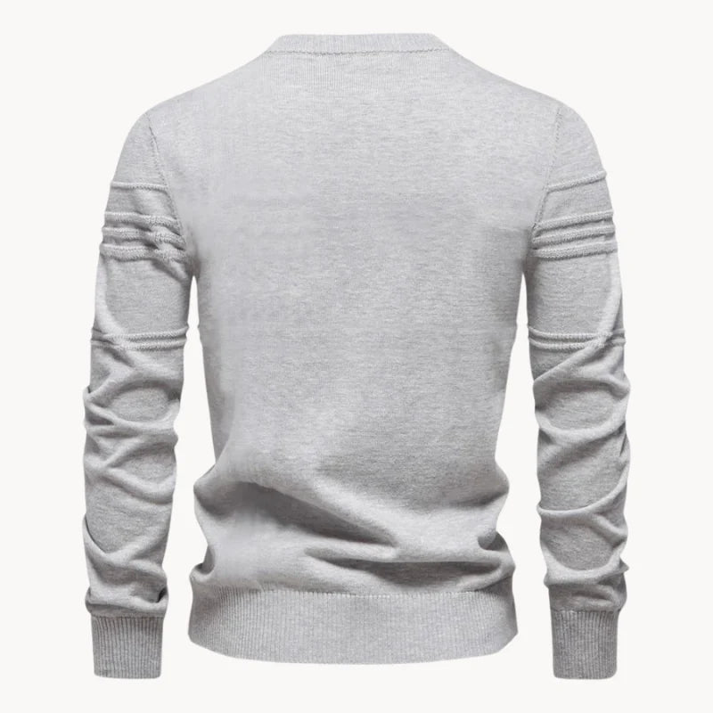 Daan™ | Men's sweater with diamond pattern