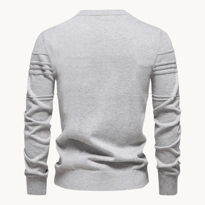 Daan™ | Men's sweater with diamond pattern