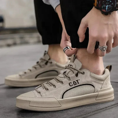 Cat™ | UrbanEdge Leather Sneakers