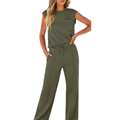 KAIYA™ | Casual Summer Soft Lounge Co-Ord