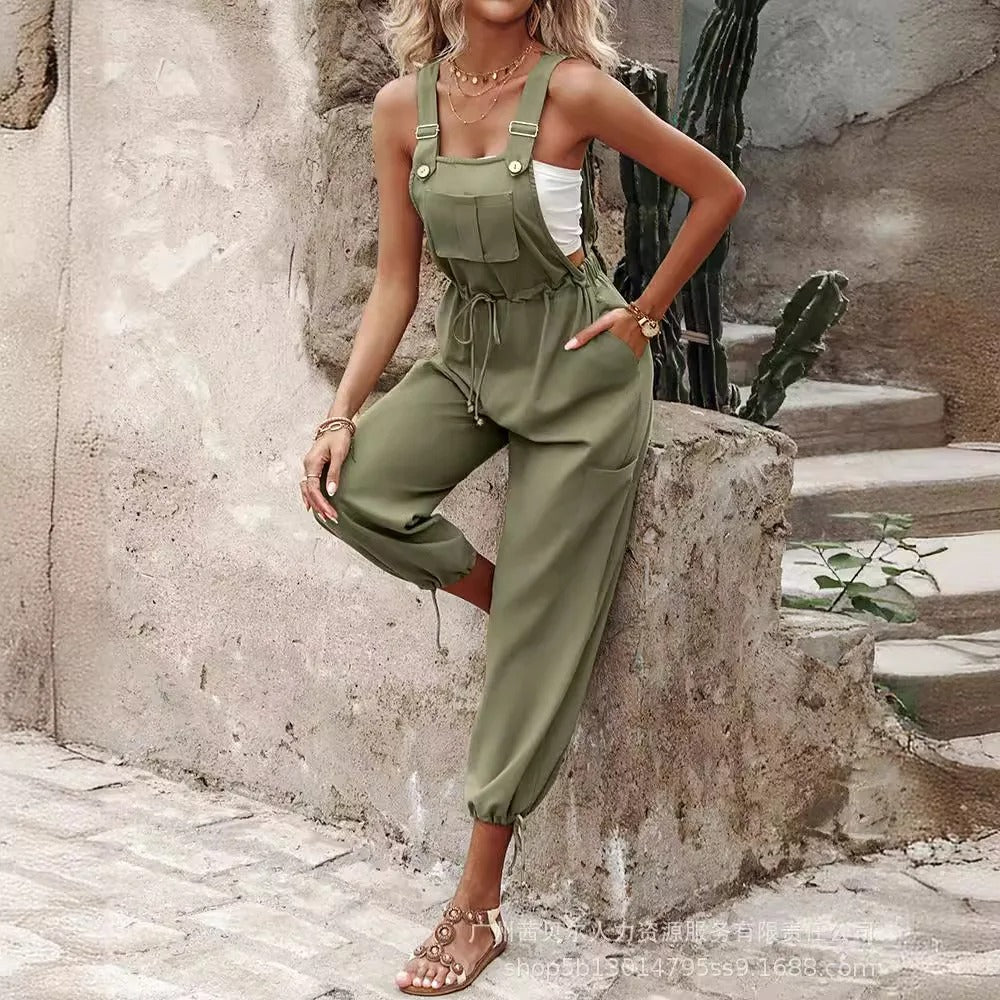 Linda™ | Casual dungarees with adjustable waist
