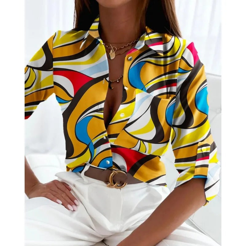 Dalia™ | Casual long-sleeved shirt